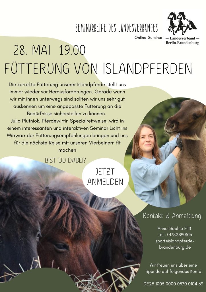 Fütterungs Online Seminar